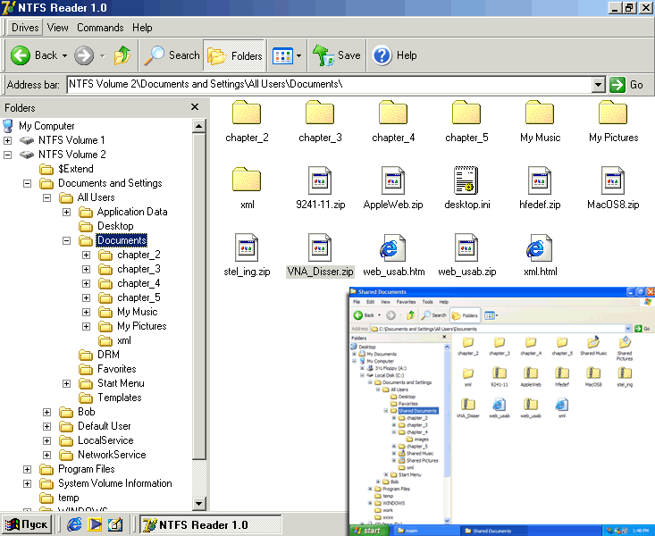 Windows xp установка на ntfs