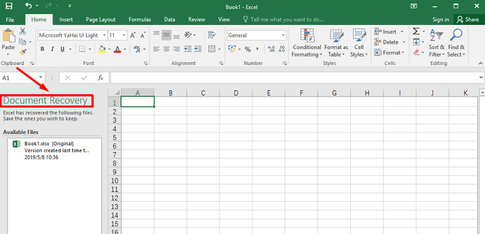 text disappears in excel 2010
