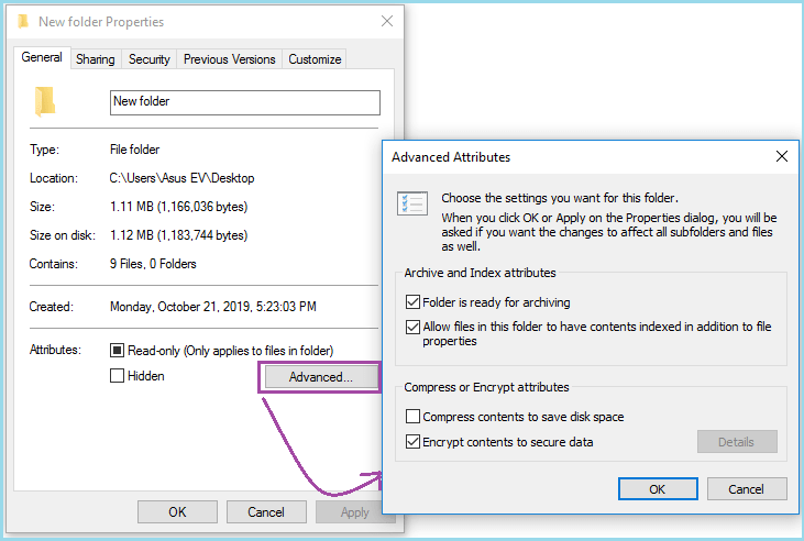 7 zip access denied