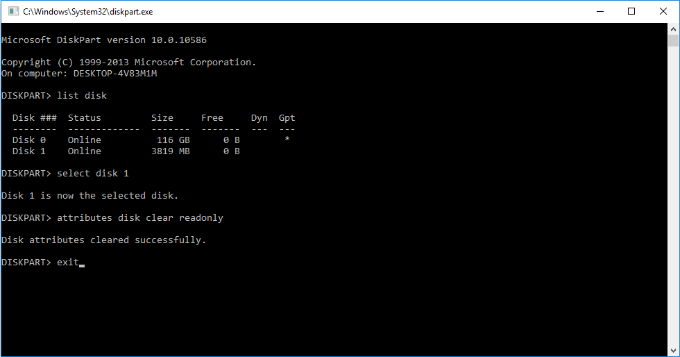 usb drive format de partition