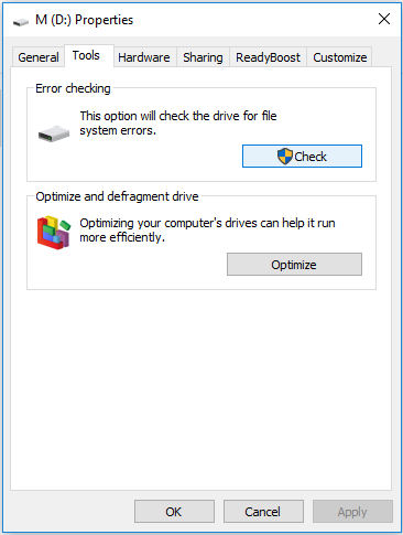 windows format external hard drive error