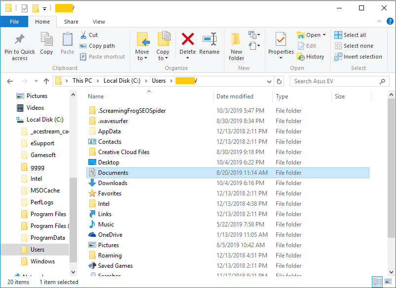 If the folder has disappeared in Windows 10| DiskInternals