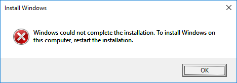 Windows could not determine the language. Installation not complete. the telling error. the installation cannot continue as the installer file may be damaged adobe premiere.