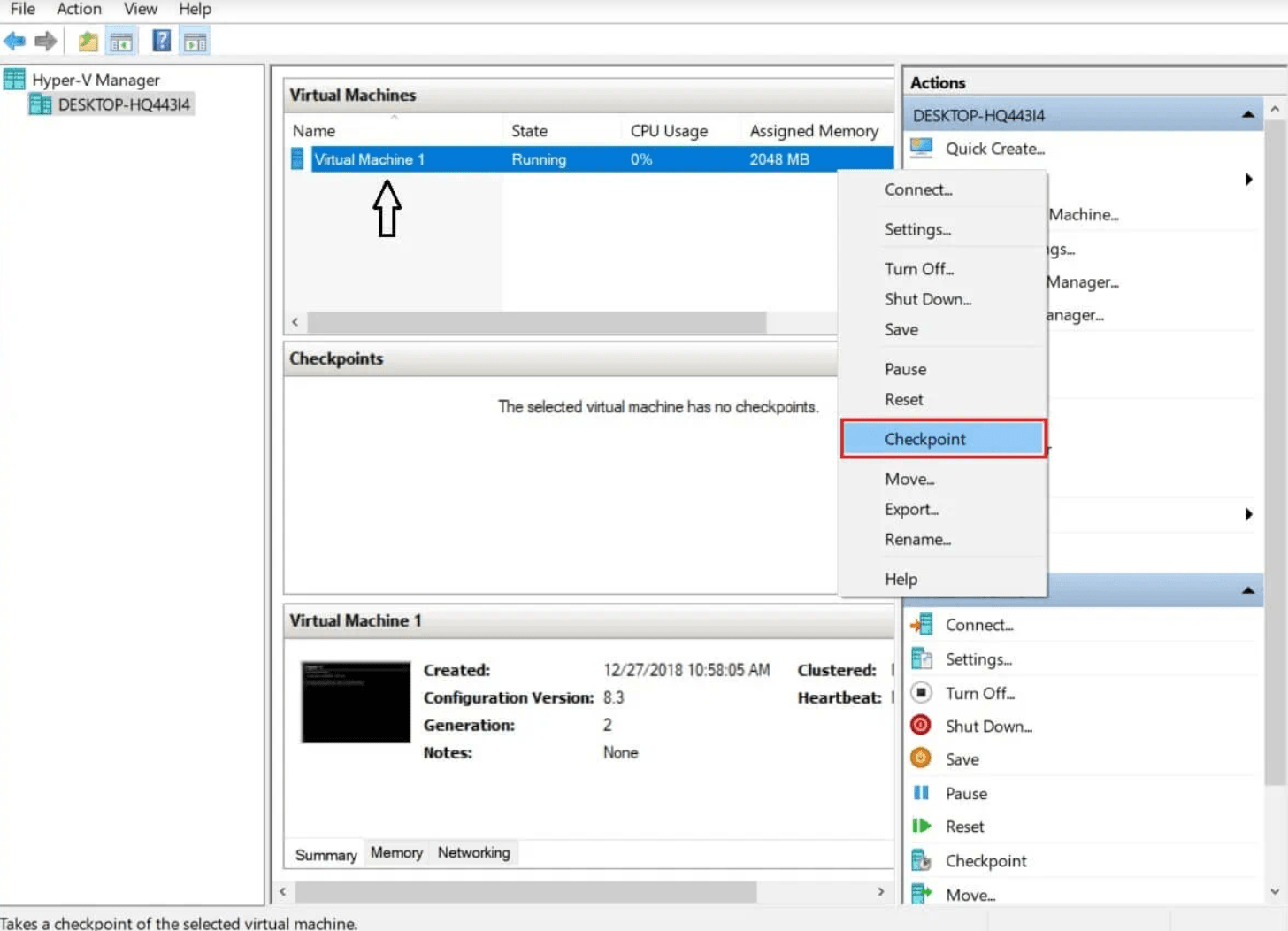 Hyper V Checkpoint And Its Importance For Vm Diskinternals