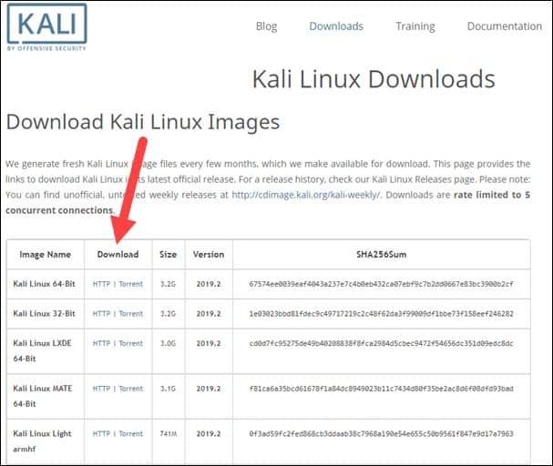 install kali linux in virtualbox
