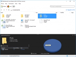 Linux Reader - open disk to preview files