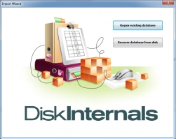 DiskInternals MSSQL Recovery MSSQL Recovery import wizard - select the mode