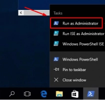 Select Run as Administrator