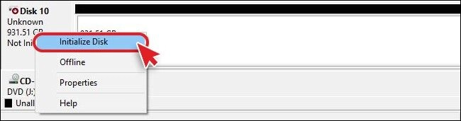 DiskInternals Partition Recovery™ Initialize SSD