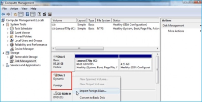 DiskInternals RAID Recovery™ Import Foreign Drives