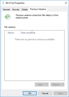 DiskInternals Uneraser™ File history - recover file.