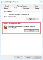 How to perform the defragmentation of the hard drive.