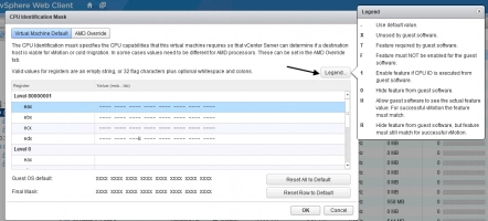 DiskInternals VMFS Recovery™ CPUID managing. Step 2.