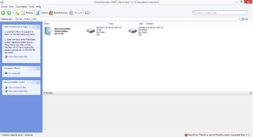DiskInternals VMFS Recovery™ right-click on the volume and open it