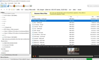 DiskInternals VMFS Recovery™ Select the folder you wish to save your files and recover your files to this folder