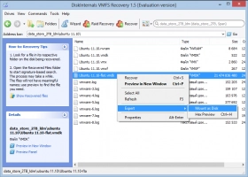 DiskInternals VMFS Recovery™ VMFS Recovery - mount VMDK as disk