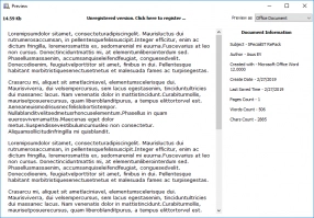 DiskInternals Word Recovery DiskInternals Word Recovery - preview the recoverable word document