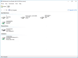 DiskInternals Linux Reader - Choose the disk you need