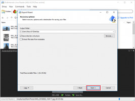 Step 2 - how to save Linux files on Windows computer