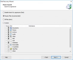 DiskInternals NTFS Recovery DiskInternals NTFS Recovery - select preferred files to recover
