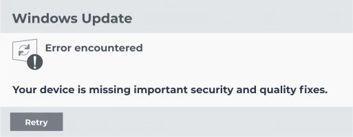 DiskInternals Partition Recovery™ your device is missing important security and quality fixes