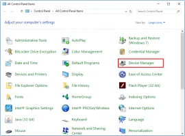 DiskInternals Partition Recovery™ Check drivers via Device Manager to fix 0x80070780