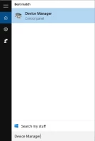 DiskInternals Partition Recovery™ Enter Device Manager in search bar