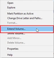 DiskInternals Uneraser™ Extend the Recovery Partition with Disk Management.