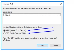 DiskInternals Partition Recovery™ Initialize Disk