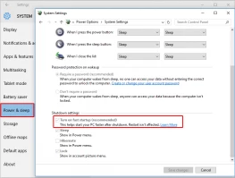 DiskInternals Partition Recovery™ If Windows does not shut down - turn off quick start.