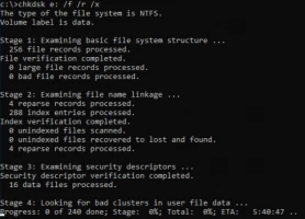 DiskInternals Partition Recovery™ Using the CHKDSK utility.