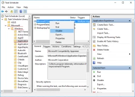 DiskInternals Partition Recovery™ En el Programador de Tareas busque la aplicación Experiencia, haga clic con el botón derecho y desactive