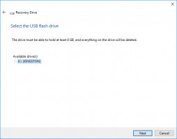 DiskInternals Partition Recovery™ Wählen Sie das USB-Laufwerk, um ein Wiederherstellungslaufwerk zu erstellen