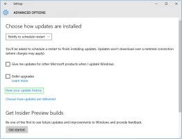DiskInternals Partition Recovery™ step 2 to fix white screen of death - choose the update history