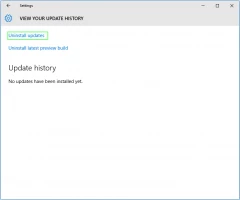 DiskInternals Partition Recovery™ step 3 to fix white screen of death - click on the unistall updates