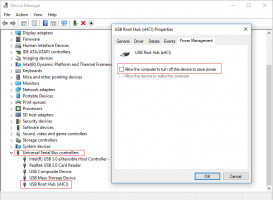 DiskInternals Partition Recovery™ Compruebe si el concentrador raíz USB tiene la marca permite ahorrar energía para resolver el error de USB no reconocido.