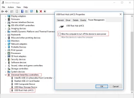 DiskInternals Partition Recovery™ enable usb root hub to avoid blinking and not detecting external storage trouble.
