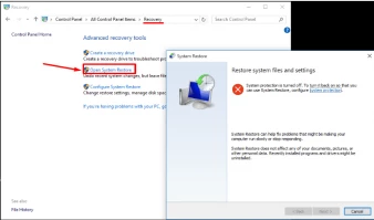 Use System Restore