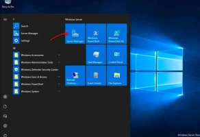 DiskInternals RAID Recovery™ Open the Server Manager console