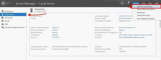 DiskInternals RAID Recovery™ Add Roles and Features