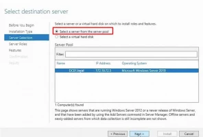 DiskInternals RAID Recovery™ Select target server