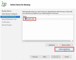 DiskInternals RAID Recovery™ Select VSS Full Backup and click Ok - 1