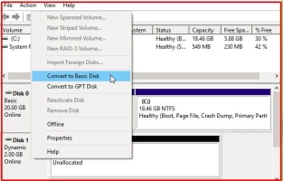DiskInternals RAID Recovery™ Convert to Basic Disk