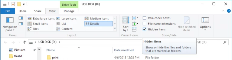 DiskInternals Partition Recovery™ Use File Explorer to view hidden files in Windows 10.