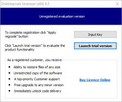 DiskInternals Uneraser™ Launch trial version of Uneraser.