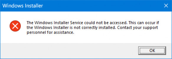 Fix the Issue: Windows Installer Service Could Not Be Accessed ...