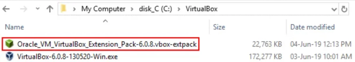 DiskInternals VMFS Recovery™ Windows VirtualBox Extension Pack Installation
