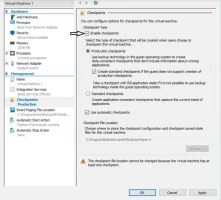 DiskInternals VMFS Recovery™ How to enable or disable checkpoints