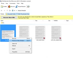 DiskInternals Word Recovery DiskInternals Word Recovery - how to preview the recoverable word text