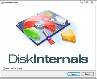 EFS Recovery DiskInternals software